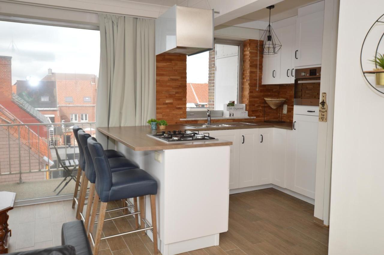 Modern And Private Studio With All Comfort! Apartment Roeselare Ngoại thất bức ảnh